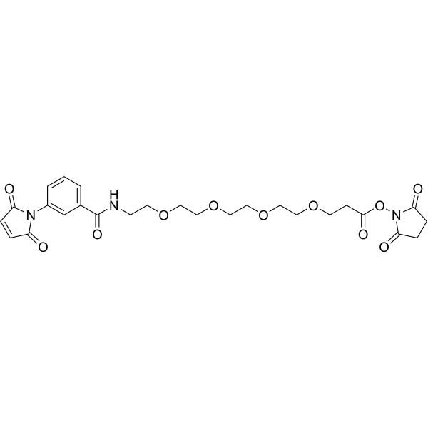 Mal-Ph-CONH-PEG4-NHS ester 1263044-88-7